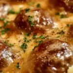 Savory Meatball and Mashed Potato Bake 4 Savory Meatball and Mashed Potato Bake