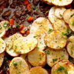 Savory Beef and Potato Skillet Bake 4 Savory Beef and Potato Skillet Bake