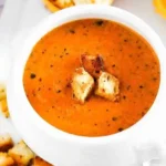 Roasted Tomato Basil Soup 4 Roasted Tomato Basil Soup