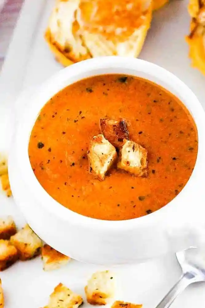 Roasted Tomato Basil Soup 3 Recipe image