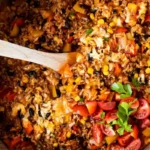 Mexican Beef and Rice Skillet 4 Mexican Beef and Rice Skillet