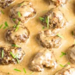 Creamy Swedish Meatballs with Savory Gravy 4 Creamy Swedish Meatballs with Savory Gravy