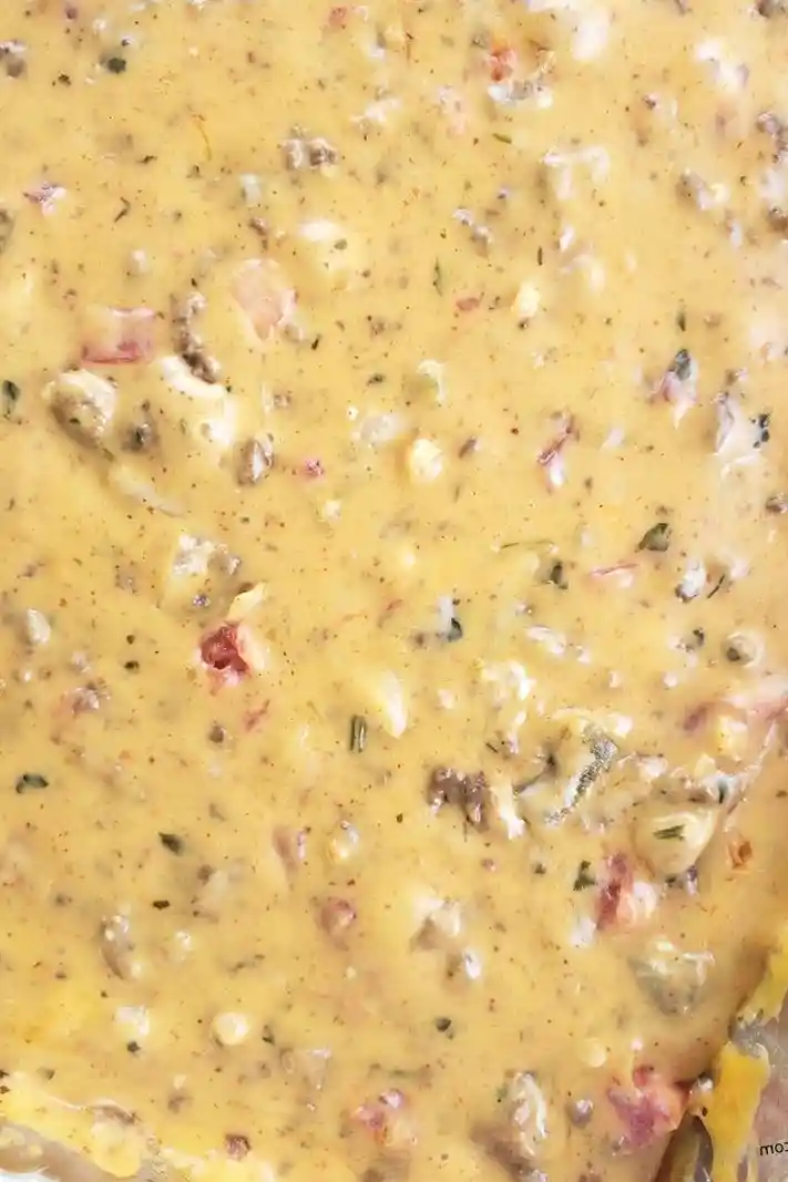 Smoked Queso Dip with Seasoned Beef 3 Recipe image