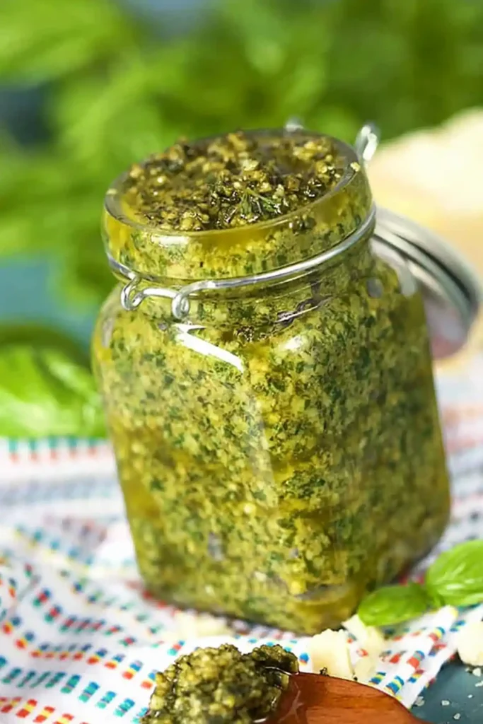 Homemade Basil Pesto Recipe