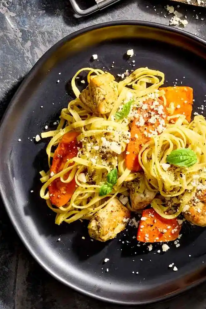 20-Minute Chicken with Parmesan Noodles 3 Recipe image
