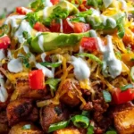 Loaded Potato Taco Bowl 4 Loaded Potato Taco Bowls