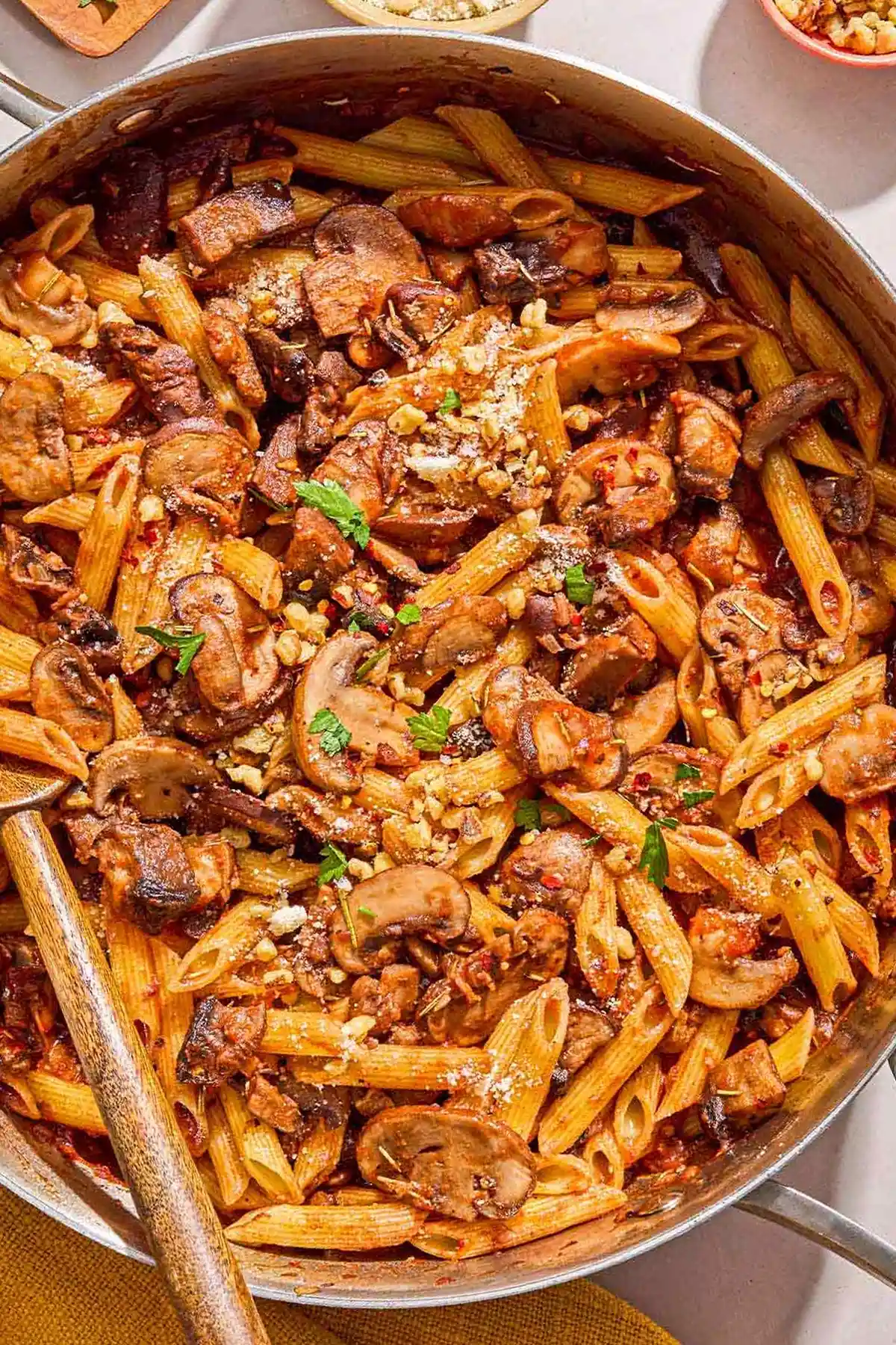 Rich Savory Mushroom Pasta Without Cream 3 Rich Savory Mushroom Pasta Without Cream