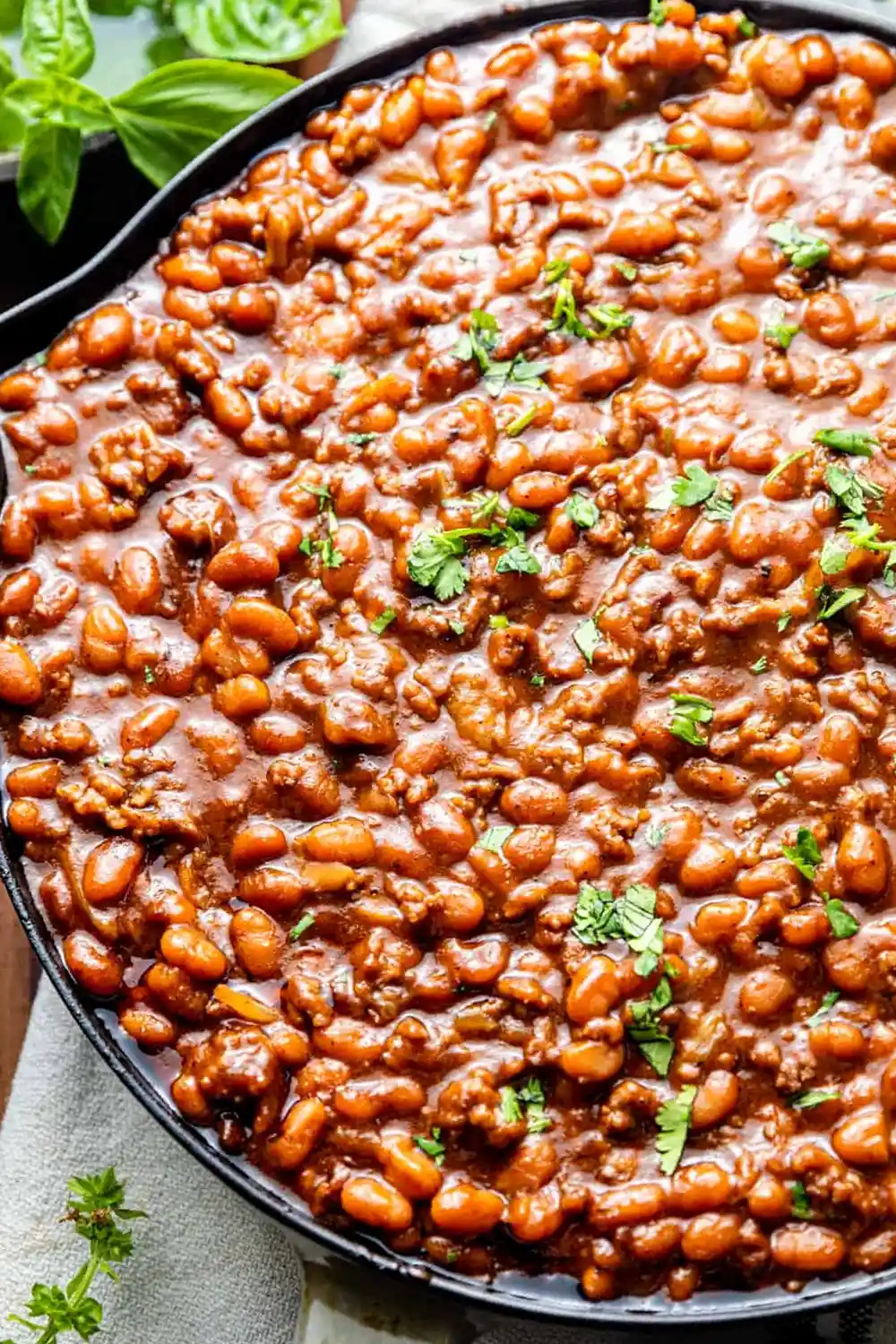Savory Baked Beans with Ground Beef 3 Recipe image