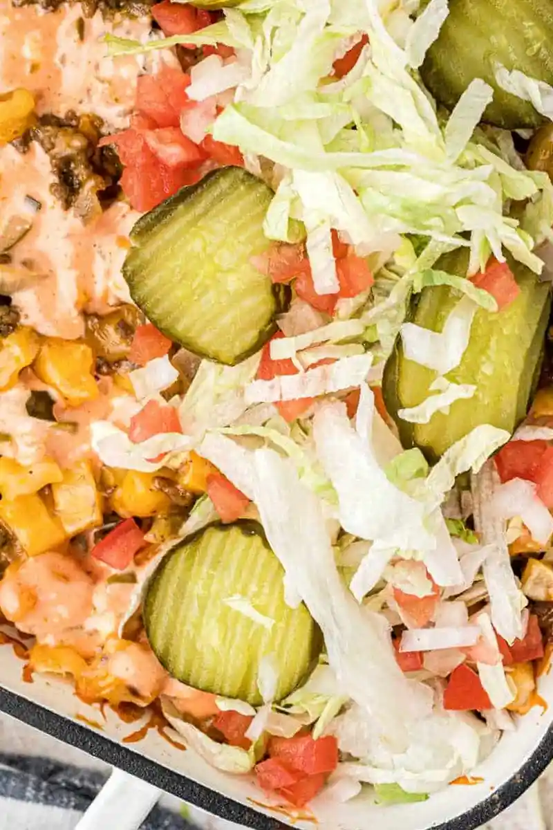 Big Mac Casserole 3 Big Mac Casserole