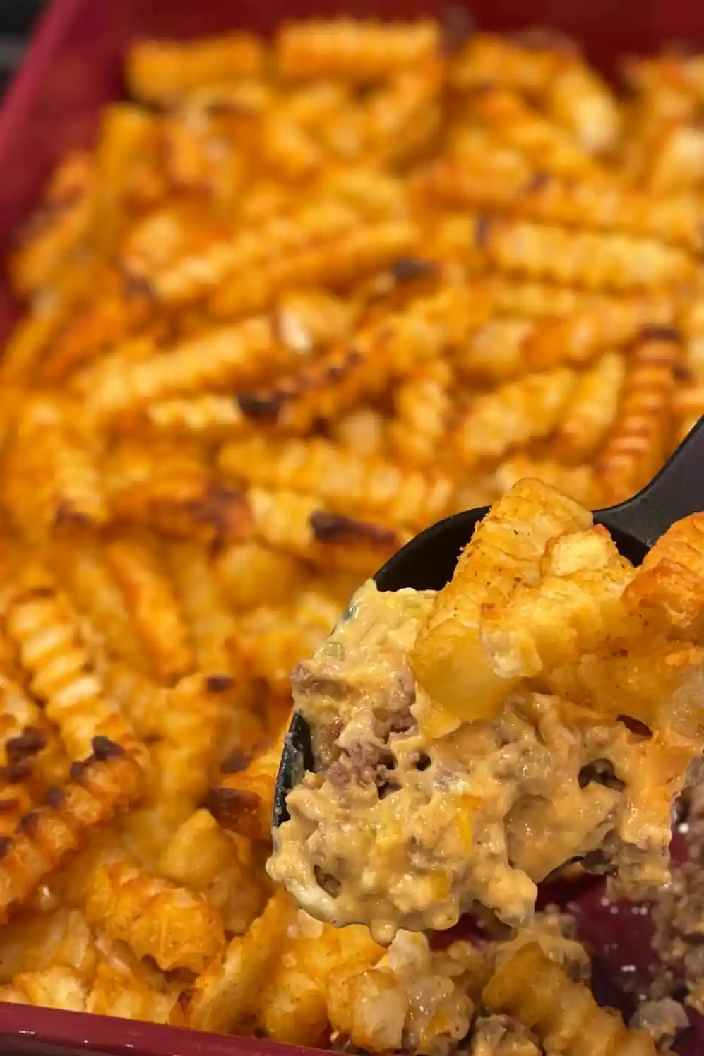 Cheeseburger French Fry Casserole 3 Recipe image