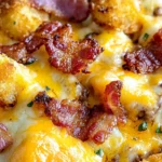 Slow Cooker Savory Turkey Casserole 4 Slow Cooker Turkey Bacon Cheeseburger Casserole