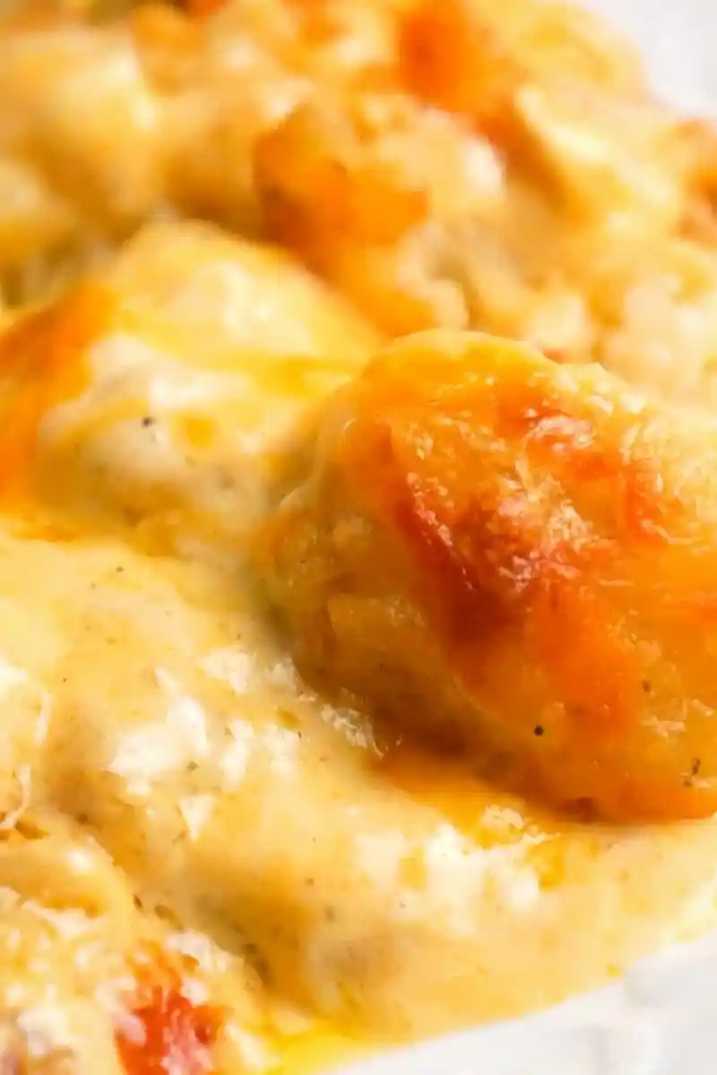 Creamy Garlic Tater Tot Bake 3 Recipe image