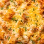 Hearty Baked Rigatoni with Savory Meat Sauce 4 Cheesy Ground Beef Rigatoni Bake