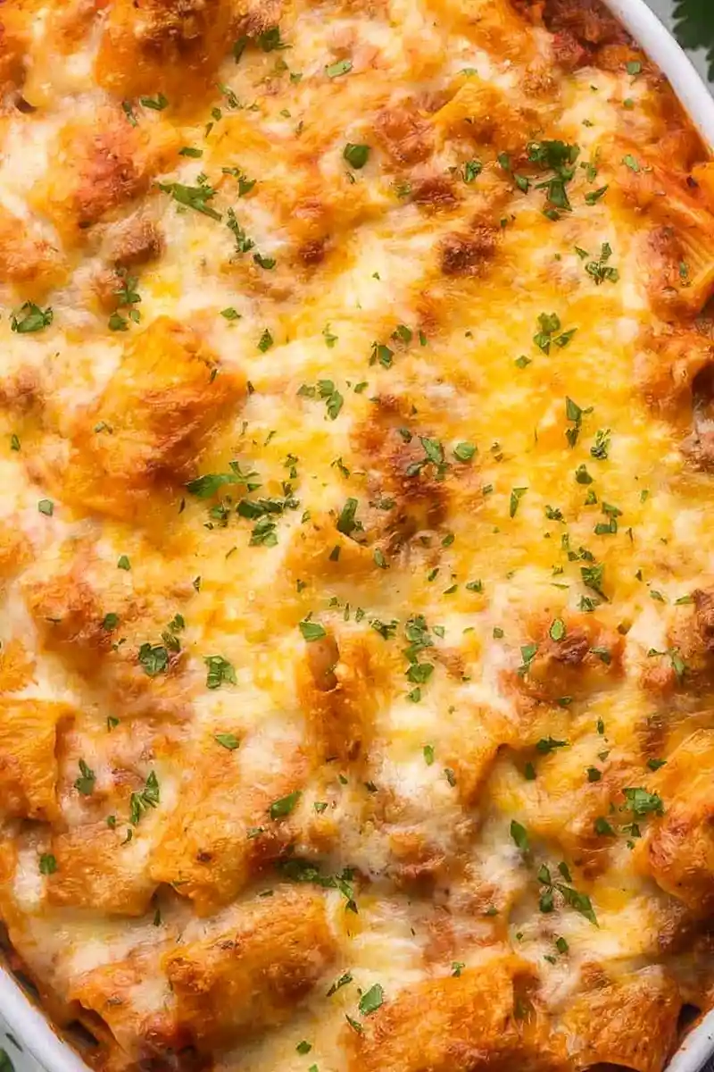 Hearty Baked Rigatoni with Savory Meat Sauce 3 Hearty Baked Rigatoni with Savory Meat Sauce
