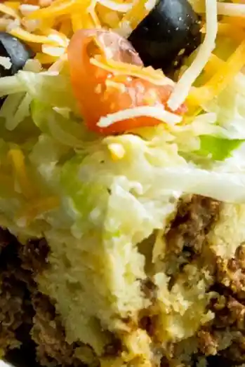 Cheesy Ground Beef Taco Casserole 3 Recipe image