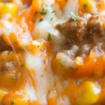 Cheesy Tomato Ground Beef and Rice 4 Cheesy Tomato Ground Beef and Rice