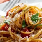 Fresh Cherry Tomato Spaghetti 4 Fresh Cherry Tomato Spaghetti