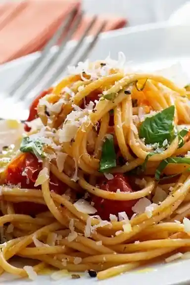 Fresh Cherry Tomato Spaghetti 3 Fresh Cherry Tomato Spaghetti