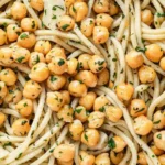 Savory Garlic and Herb Chickpea Pasta 4 Savory Garlic and Herb Chickpea Pasta