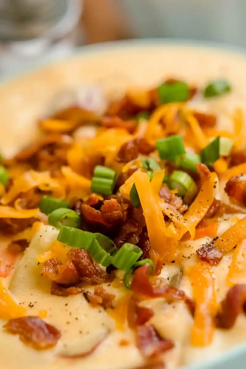 Loaded Creamy Potato Soup Recipe 3 Recipe image
