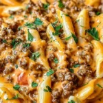 Creamy Ground Beef Pasta 4 Creamy Ground Beef Pasta