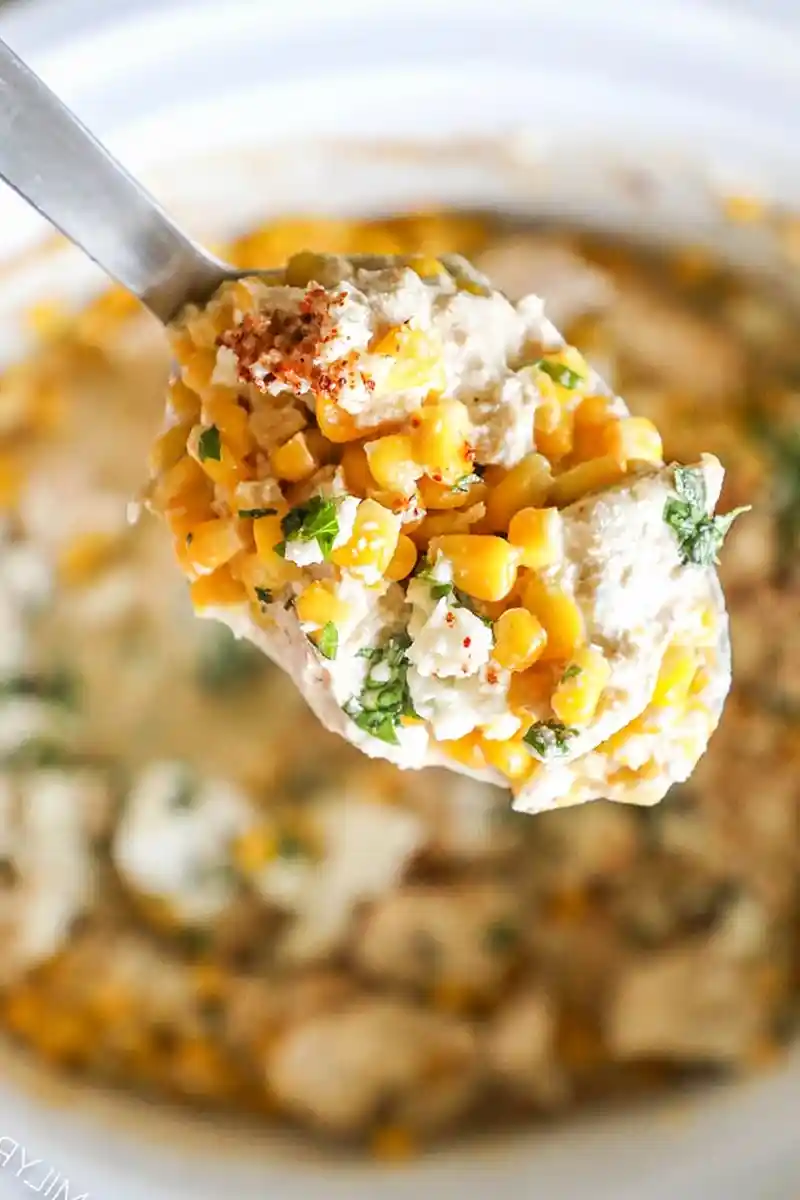 Crockpot Mexican Street Corn Chicken 3 Crockpot Mexican Street Corn Chicken