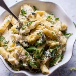 Creamy Lemon Basil Pasta 4 Creamy Lemon Basil Pasta