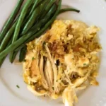 Crockpot Chicken and Stuffing with Green Beans 4 Crockpot Chicken and Stuffing with Green Beans