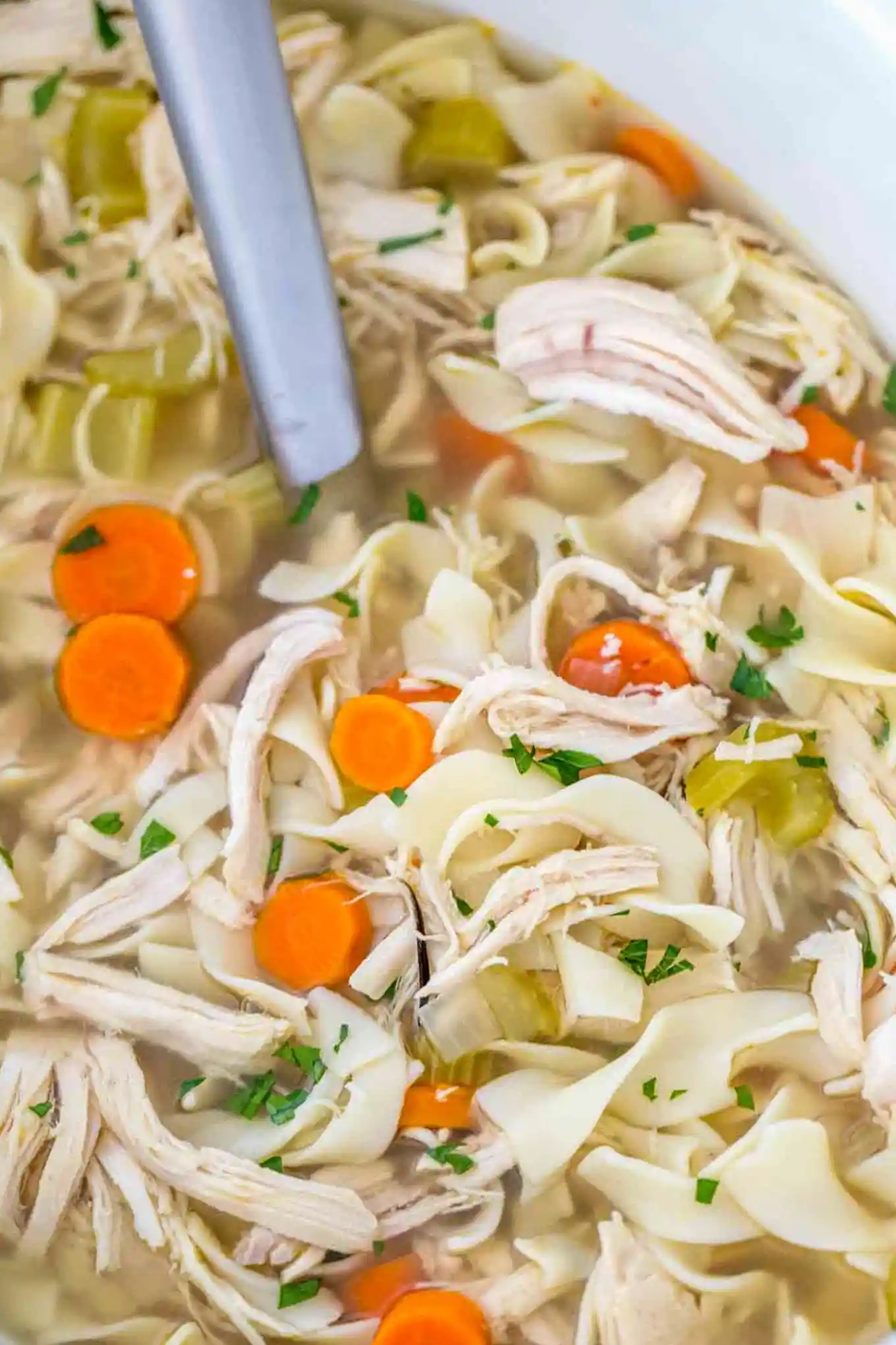 Crockpot Chicken Noodle Soup 3 Recipe image