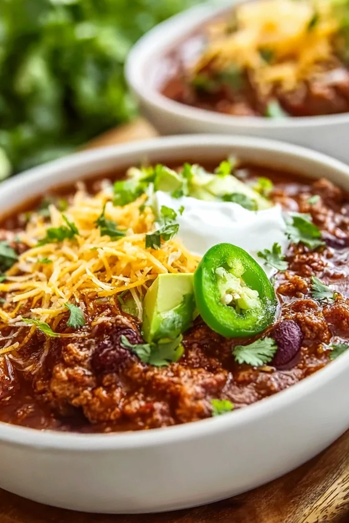 Slow-Simmered Beef and Bean Chili 3 Slow-Simmered Beef and Bean Chili