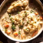 Crockpot Creamy Chicken and Dumplings 4 Crockpot Creamy Chicken and Dumplings