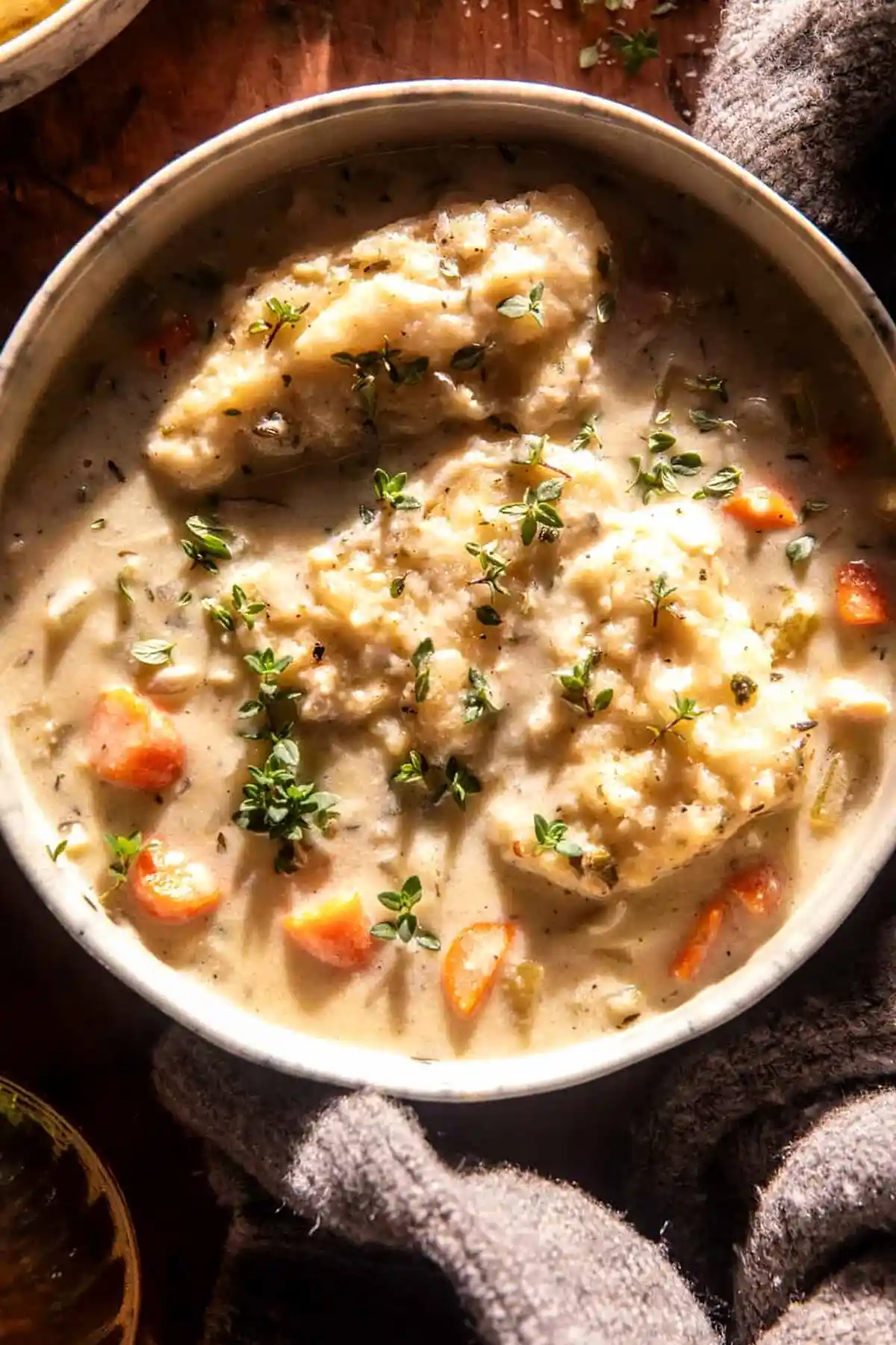 Crockpot Creamy Chicken and Dumplings 3 Recipe image