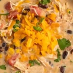 Crockpot Creamy Chicken Taco Soup Recipe 4 Slow Cooker Creamy Chicken Taco Soup