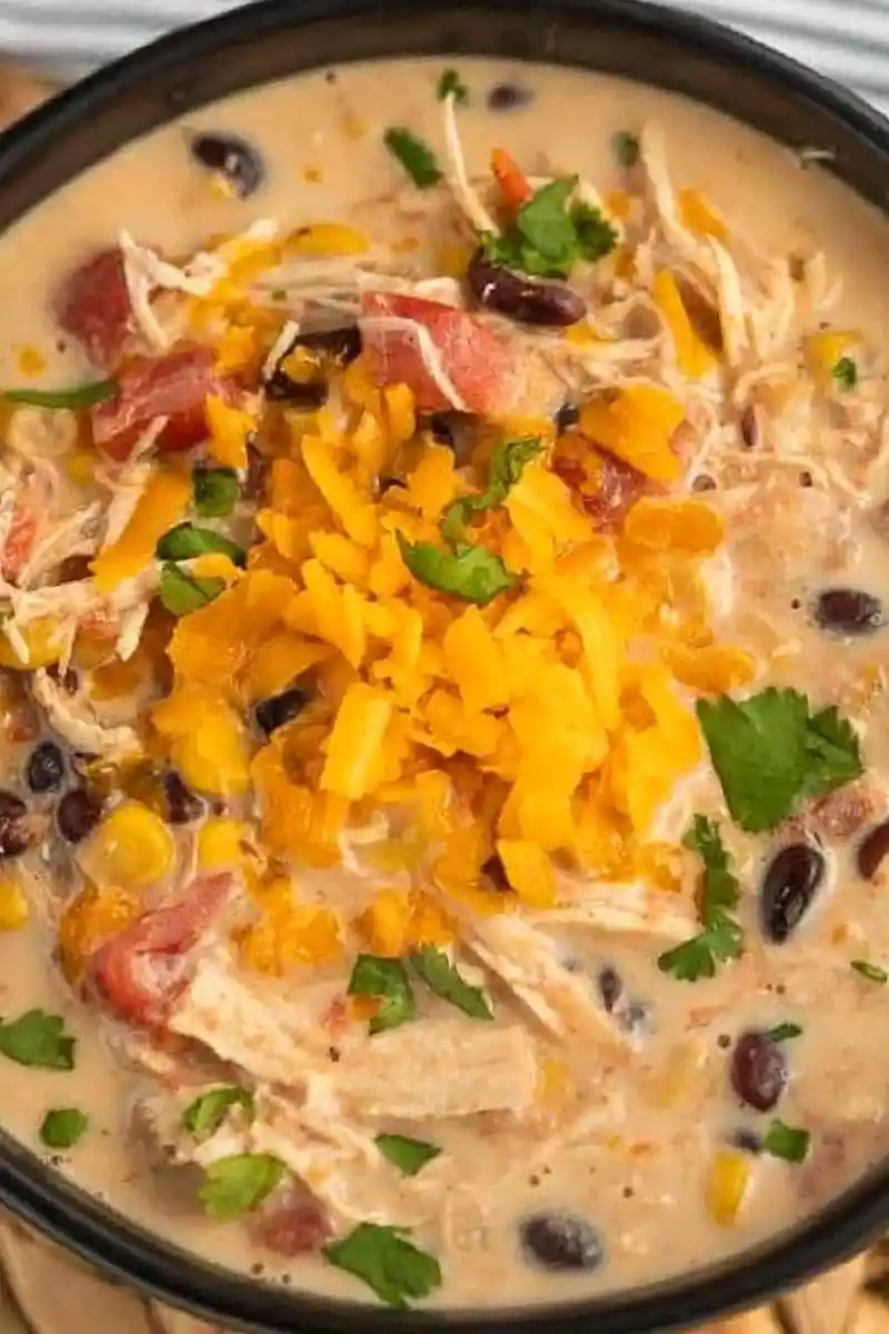 Crockpot Creamy Chicken Taco Soup Recipe 3 Crockpot Creamy Chicken Taco Soup Recipe