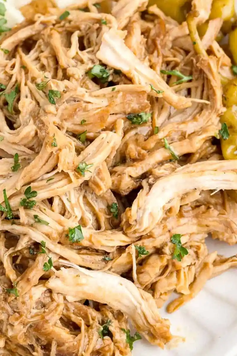 Savory Slow Cooker Mississippi Chicken 3 Recipe image
