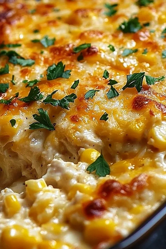Savory Street Corn Chicken Casserole 3 Recipe image