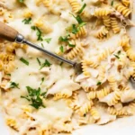 Dump and Bake Chicken Alfredo Pasta Casserole 4 Dump and Bake Chicken Alfredo Pasta Casserole