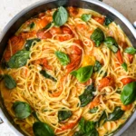 Quick 20-Minute One Pot Creamy Tomato Pasta 4 Quick 20-Minute One Pot Creamy Tomato Pasta