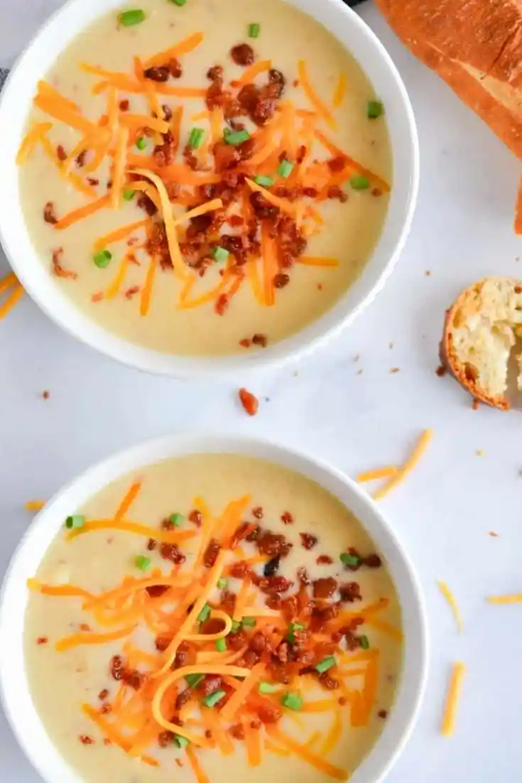 Easy Slow Cooker Potato Soup 3 Easy Slow Cooker Potato Soup