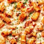 Hearty Baked Rigatoni with Beef and Turkey Sausage 4 Hearty Baked Rigatoni with Beef and Turkey Sausage