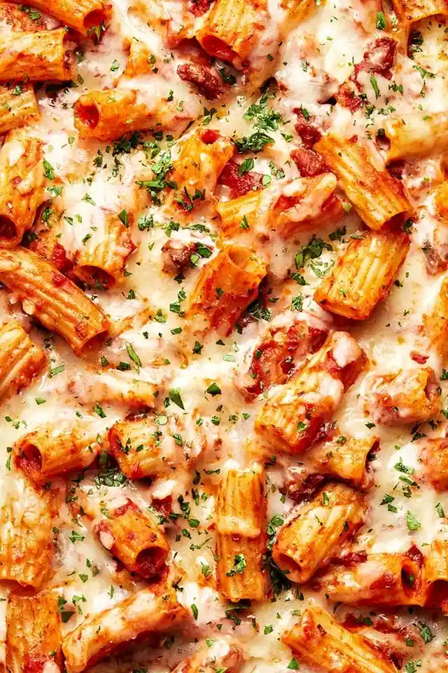 Hearty Baked Rigatoni with Beef and Turkey Sausage 3 Recipe image