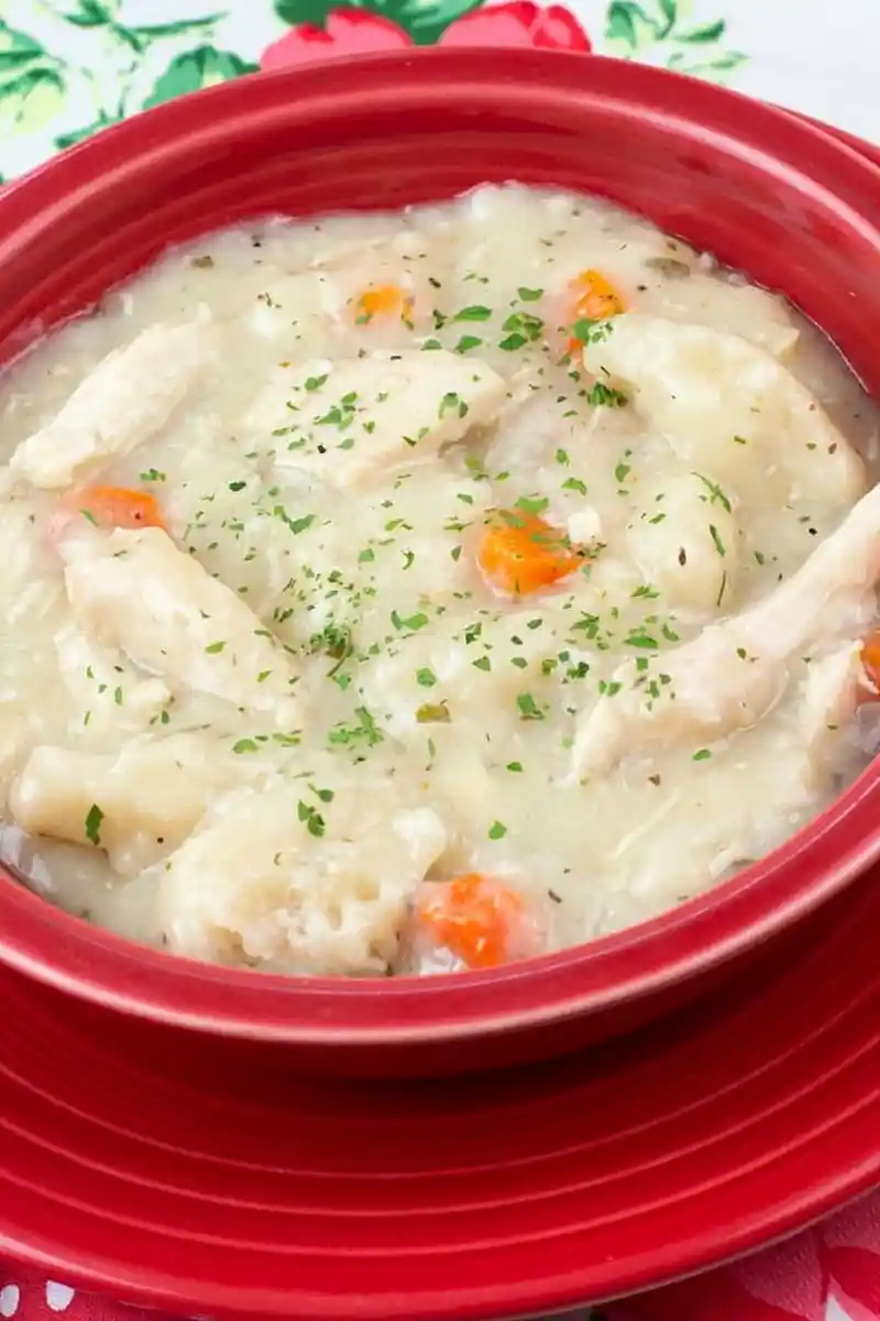 Creamy Crock Pot Chicken and Dumplings 3 Recipe image