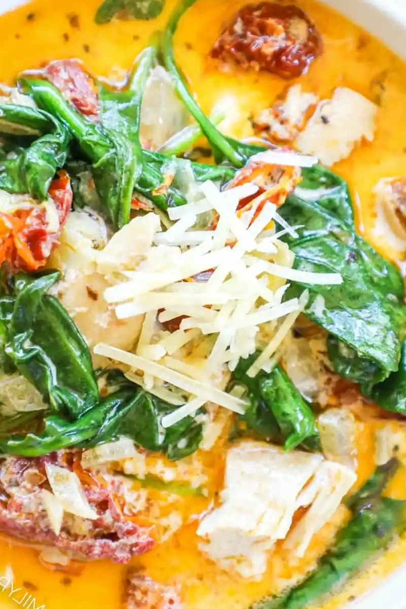 Creamy Tuscan Chicken Soup 3 Creamy Tuscan Chicken Soup
