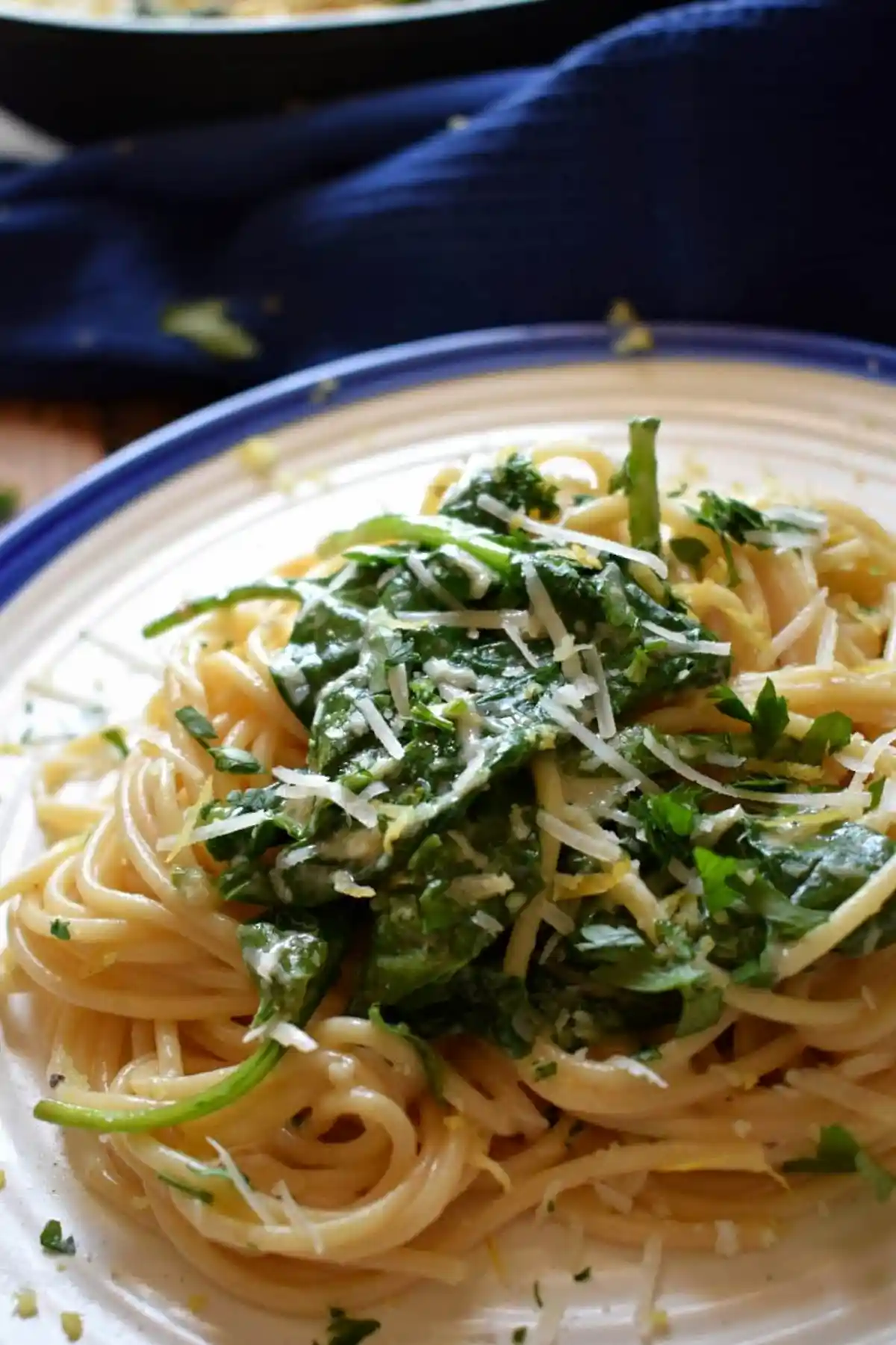 Zesty Lemon and Spinach Spaghetti 3 Recipe image
