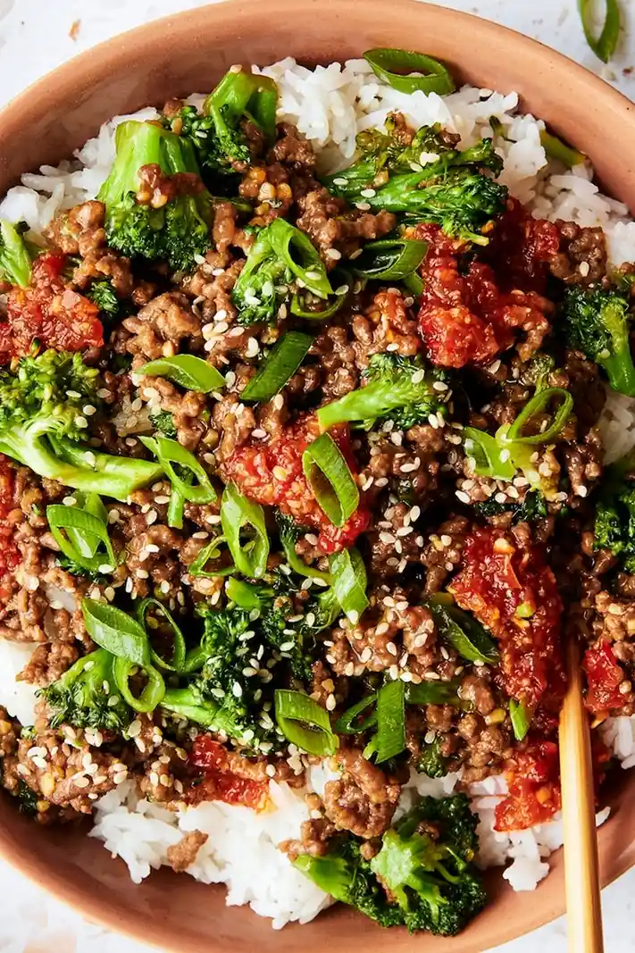 Savory Ground Beef and Broccoli Rice Bowls 3 Savory Ground Beef and Broccoli Rice Bowls