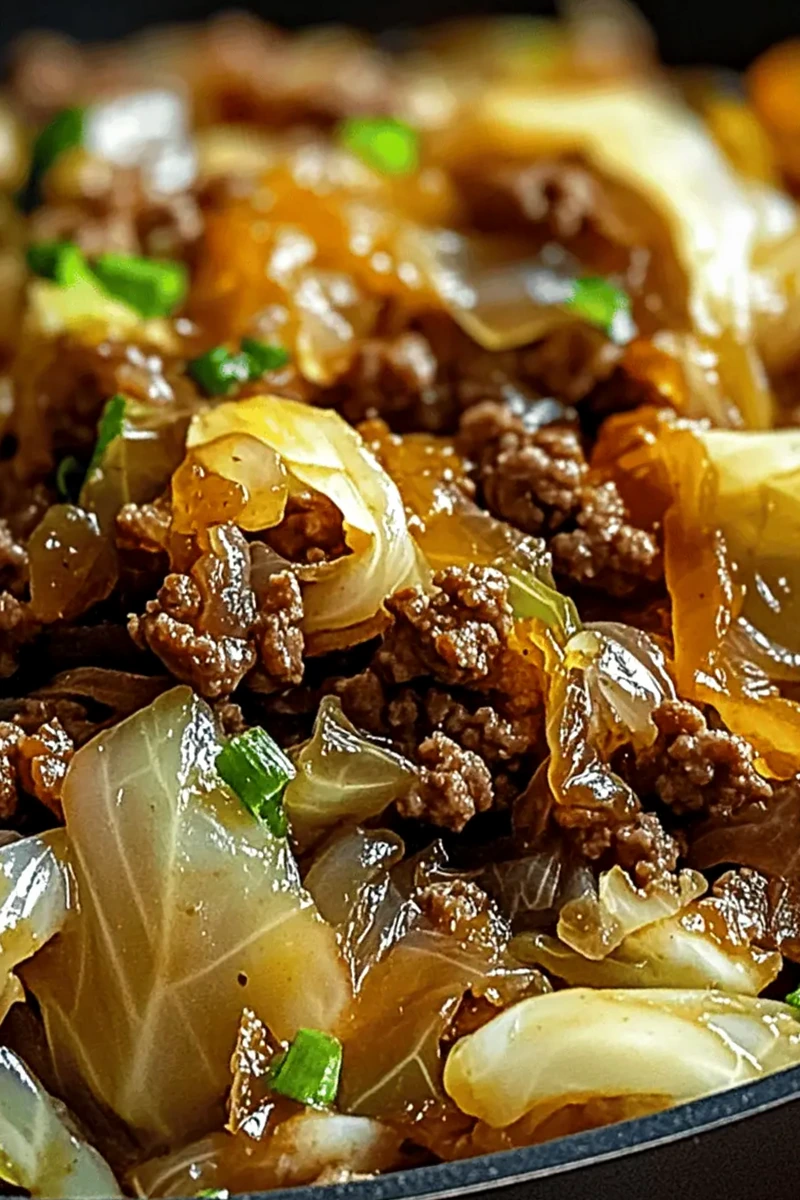 One-Pan Ground Beef and Cabbage Skillet 3 Recipe image