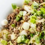 Ground Beef and Cabbage Stir-Fry 4 Ground Beef and Cabbage Stir-Fry