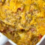 Cheesy Ground Beef Mexican Casserole 4 Cheesy Ground Beef Mexican Casserole
