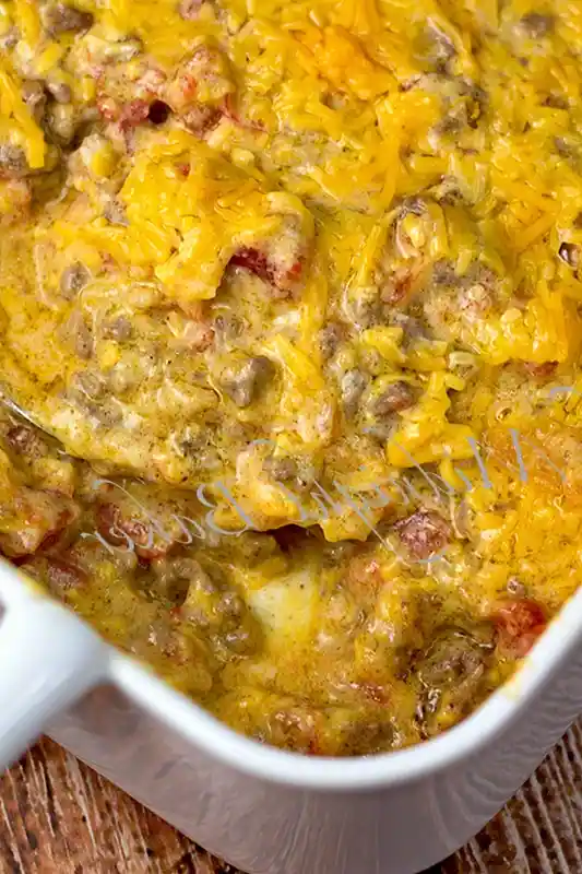 Cheesy Ground Beef Mexican Casserole 3 Recipe image