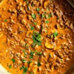 Ground Beef Stroganoff 4 Creamy Ground Beef Stroganoff